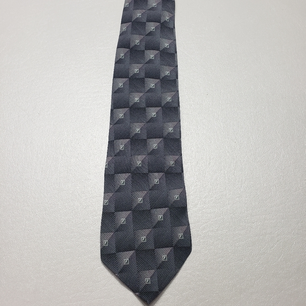 mens croft and barrow gray tie